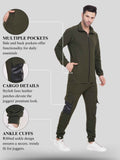 coord set men - Cargo & Jacket Co-Ord Set for Men - Dry-FIT