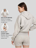 Soft Women Crop Hoodies