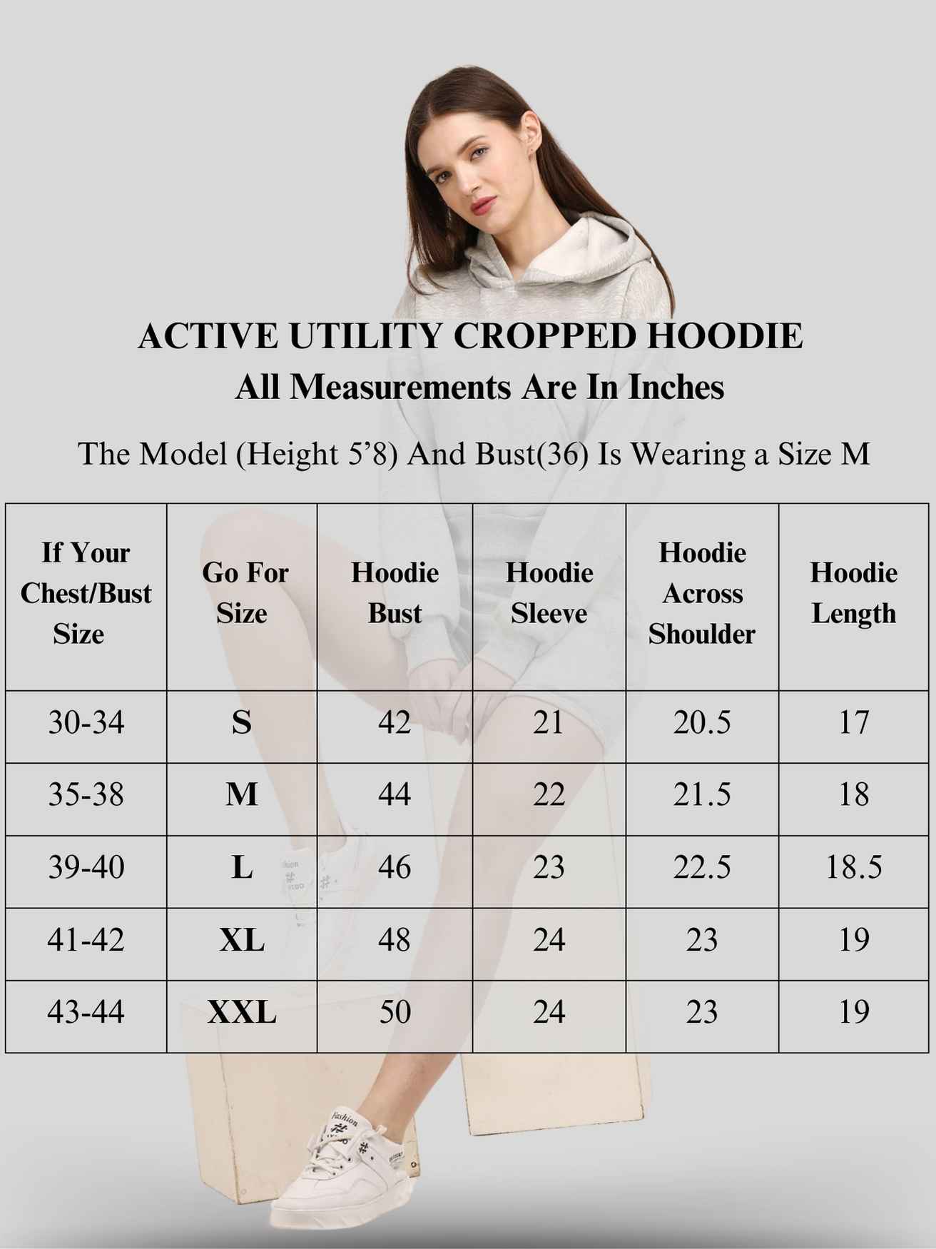 Soft Women Crop Hoodies