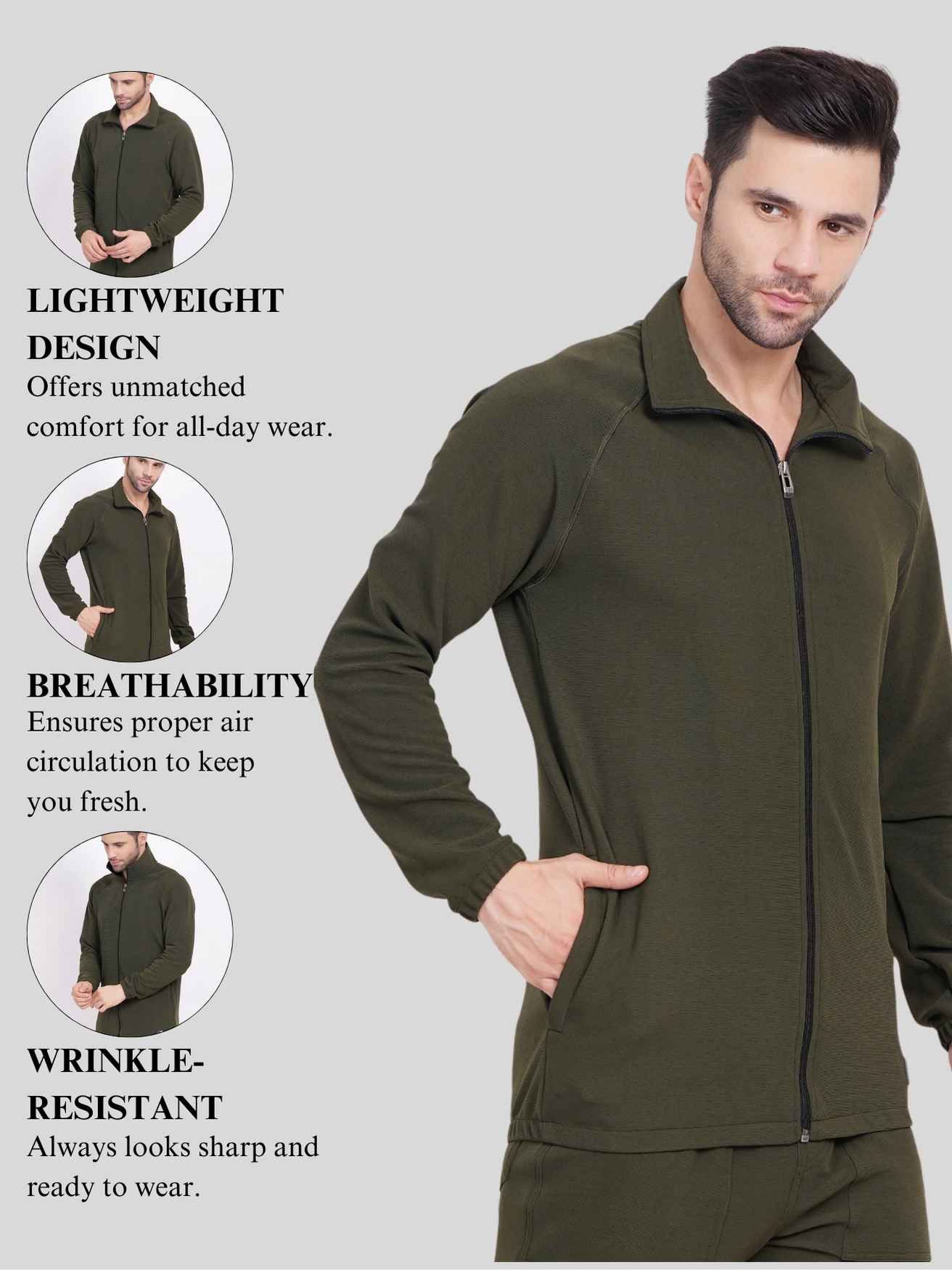 dry fit jacket mens