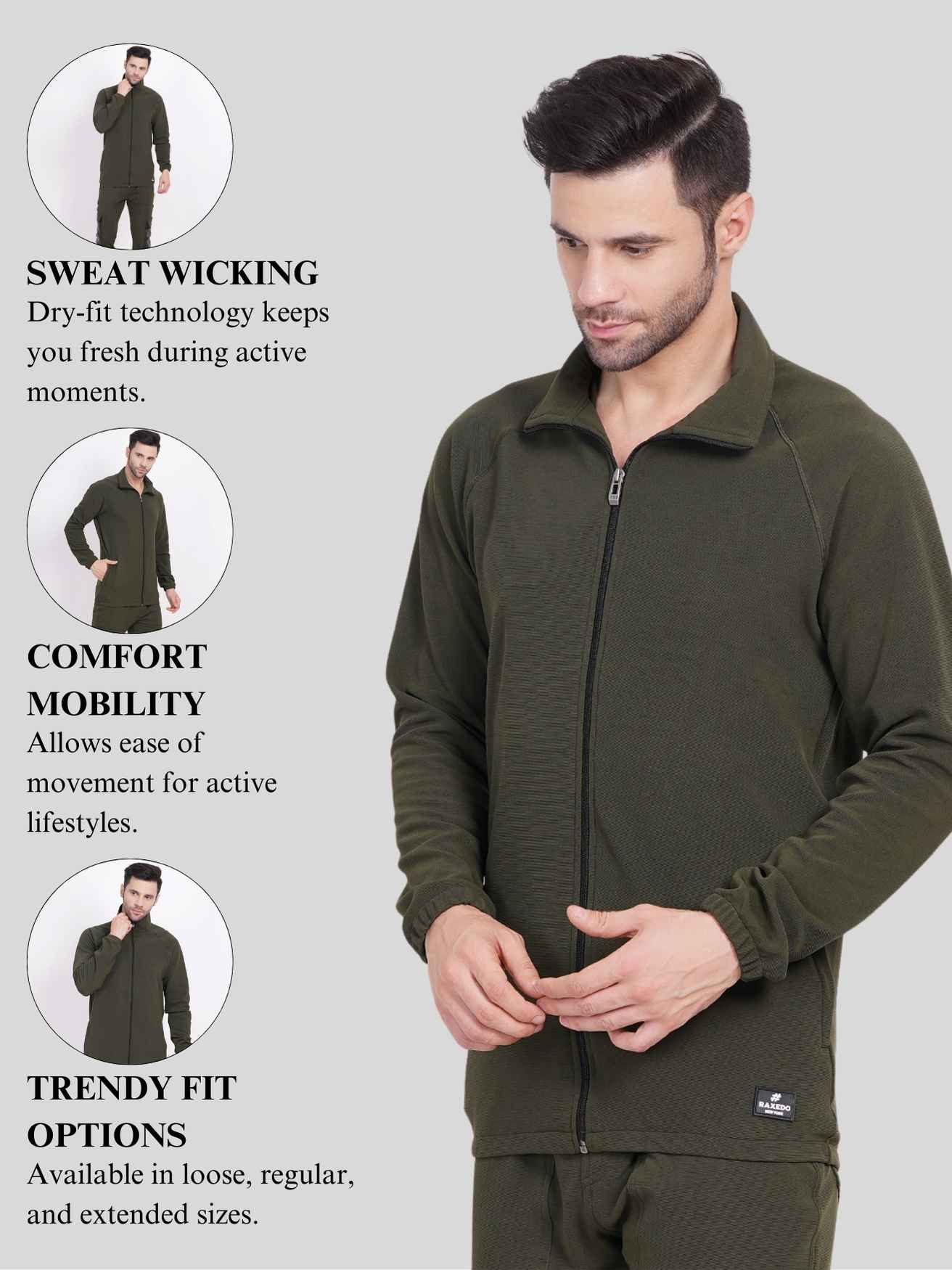 dry fit jacket mens