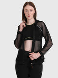 Mesh Zipper Jacket