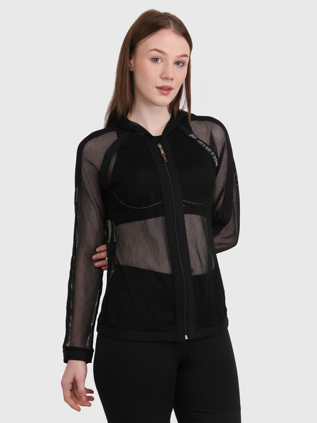 Mesh Zipper Jacket