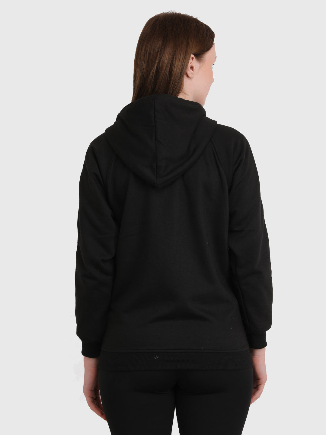 Fleece Women Hoodies Zip