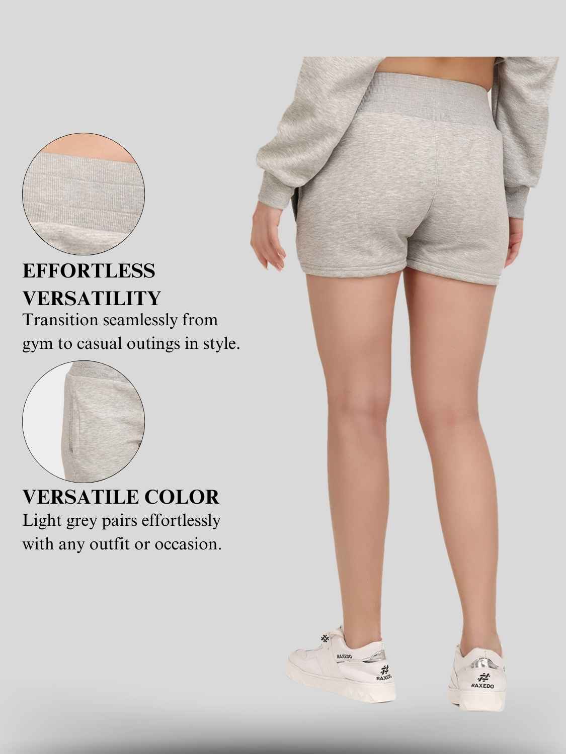 Women's Mid-Rise Fleece Shorts